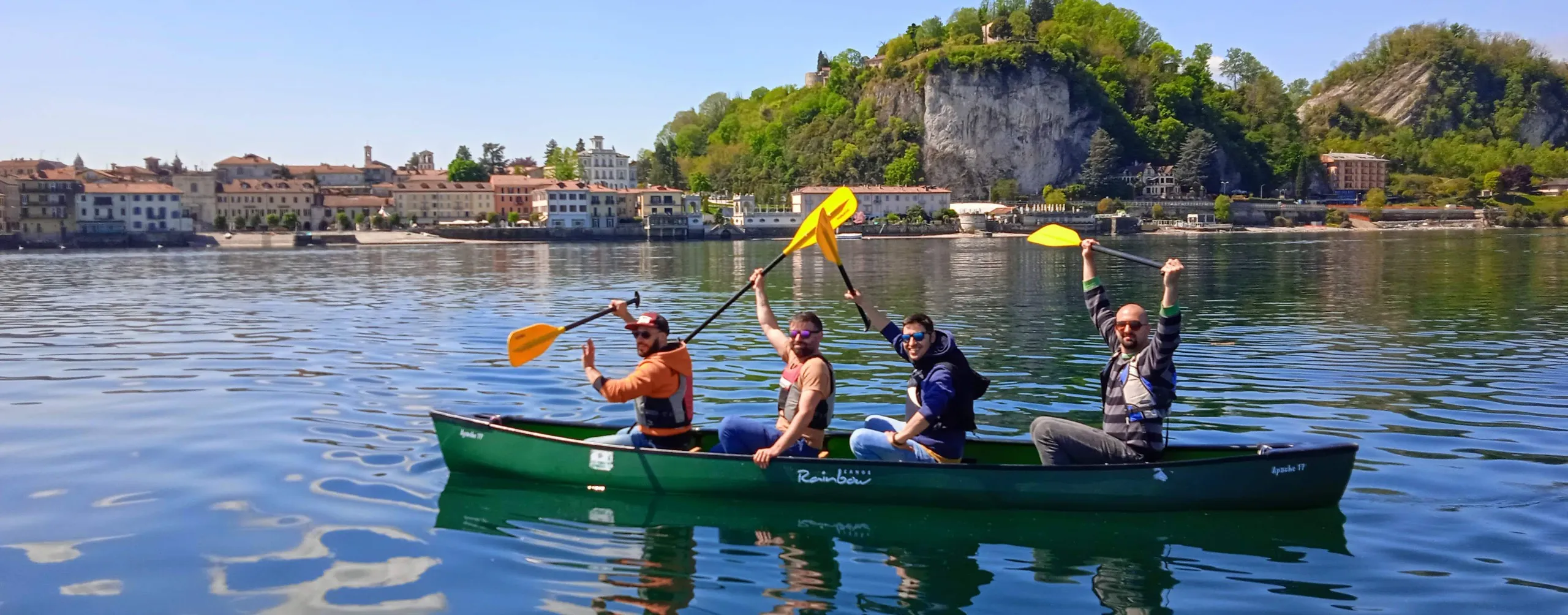 Canoe Tour Angera to Arona | Lake Maggiore