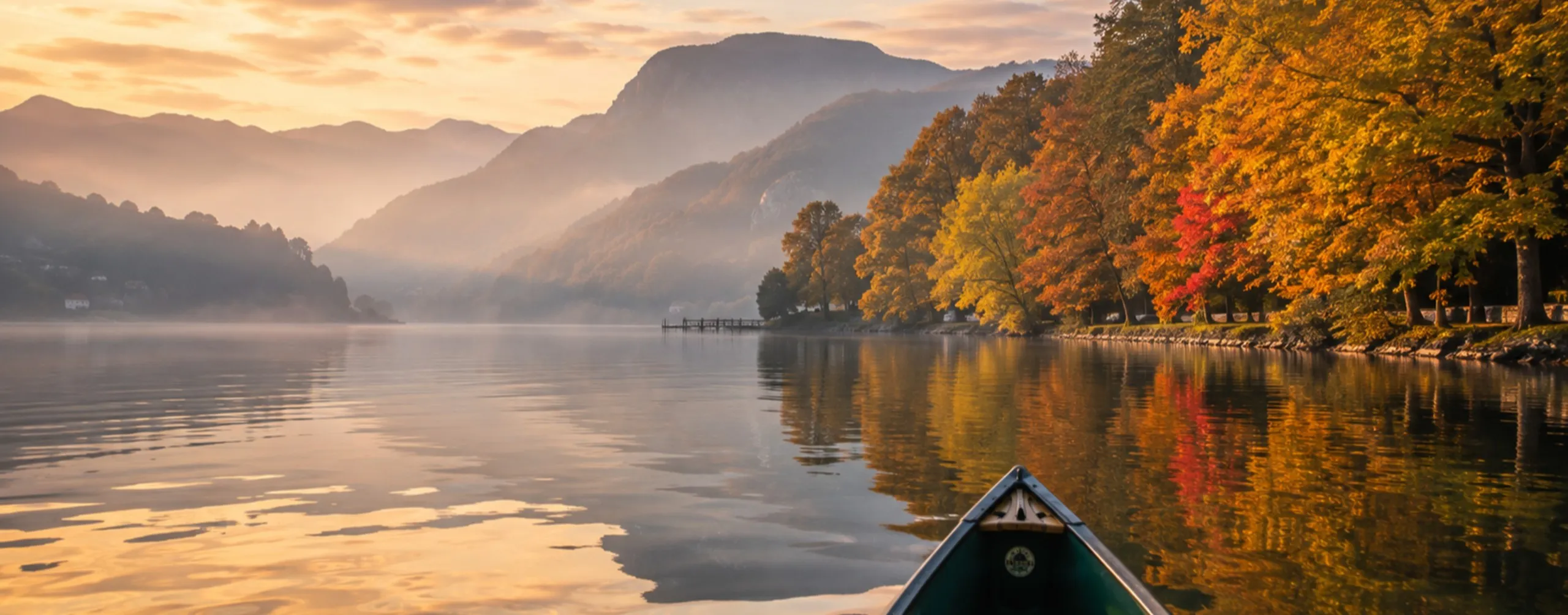 The Lake in Autumn: When the Water Changes with the Landscape