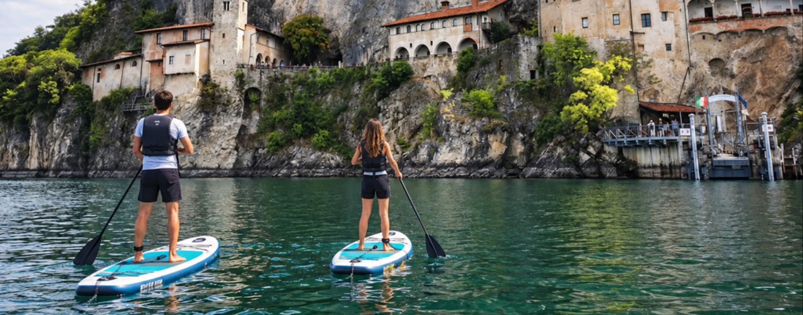 SUP Lake Maggiore: Reno to Santa Caterina del Sasso