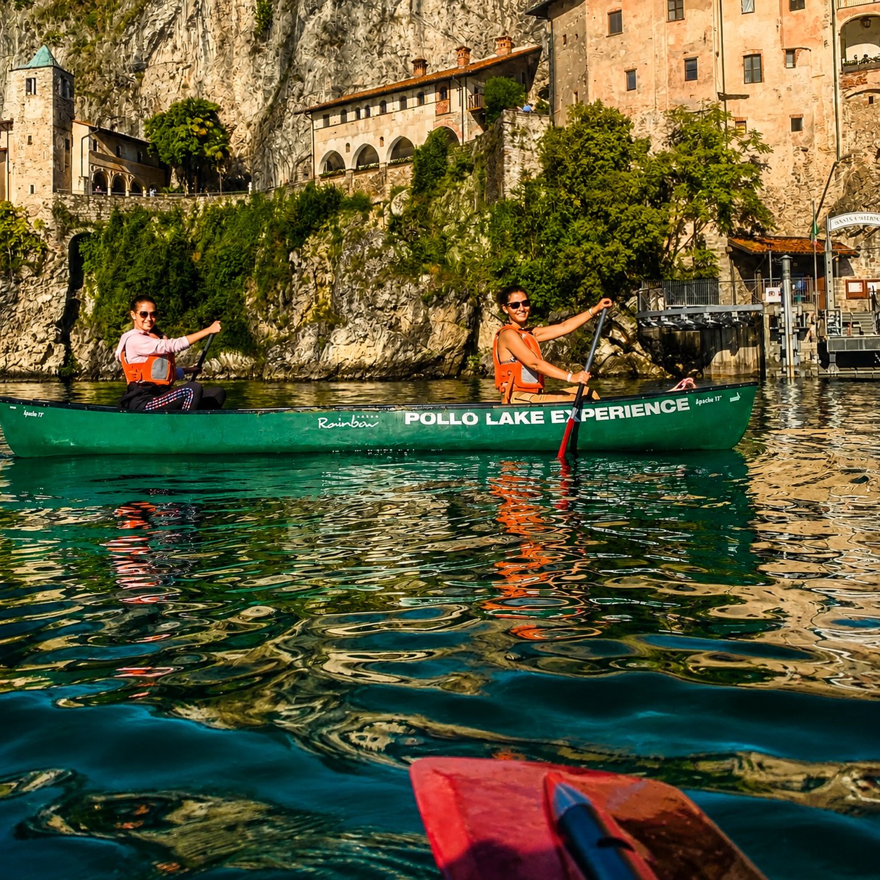 Canoe Tour Santa Caterina del Sasso | Lake Maggiore