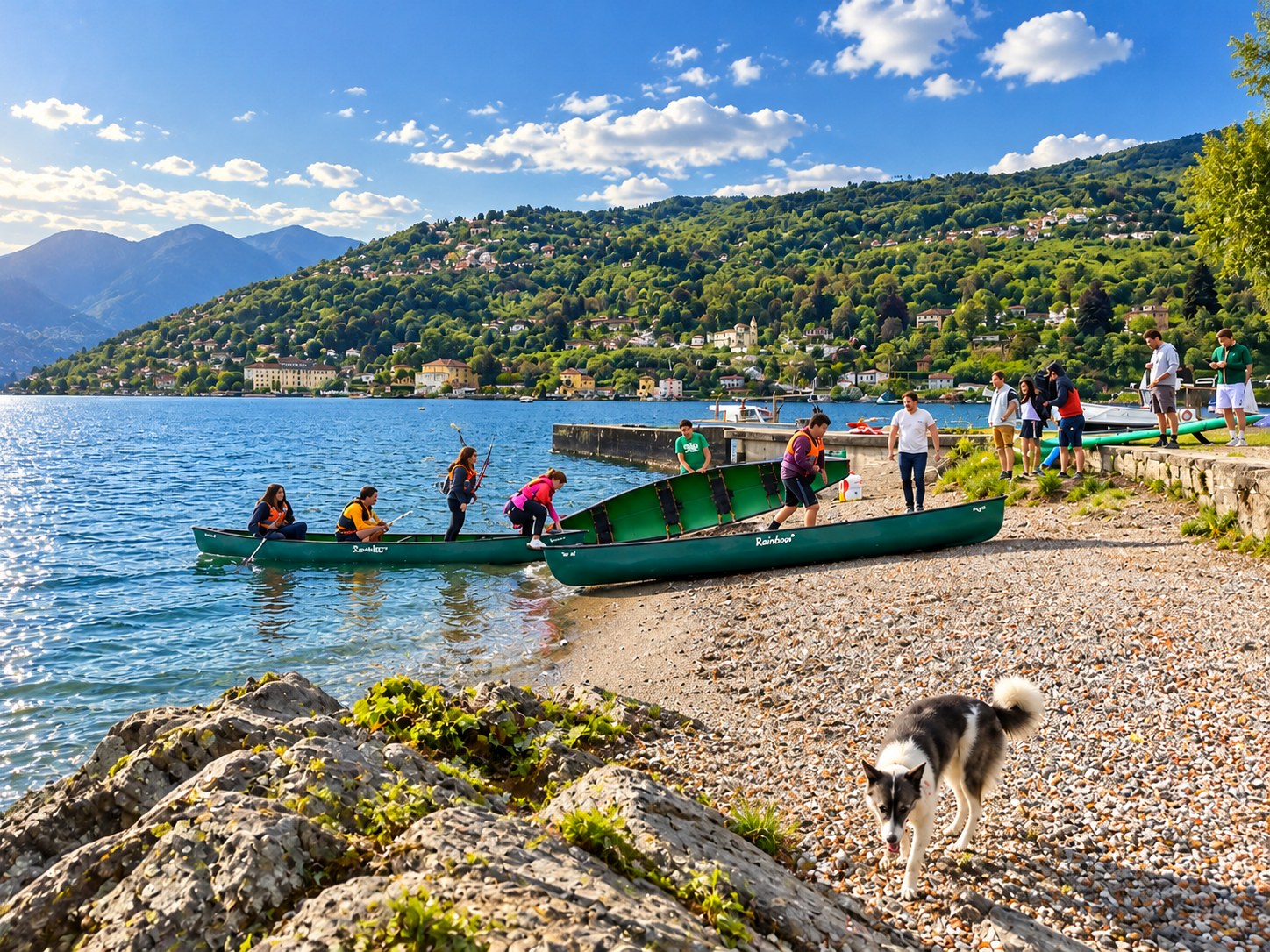 Explore Lake Maggiore with Canadian Canoe | Borromean Islands