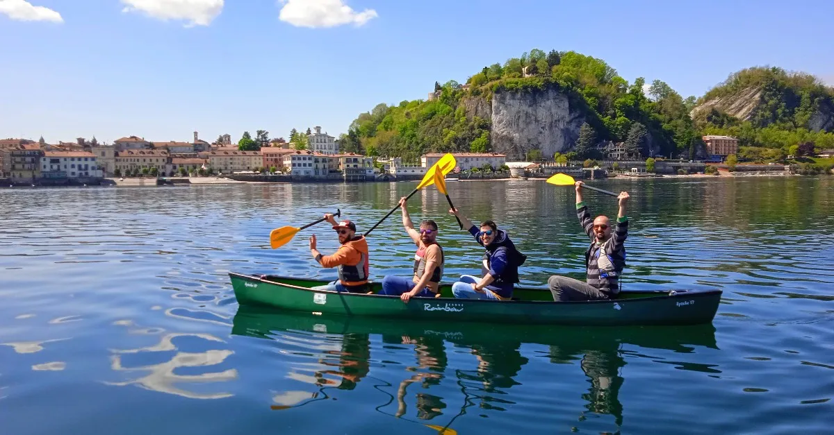 Canoe Tour from Angera to Arona