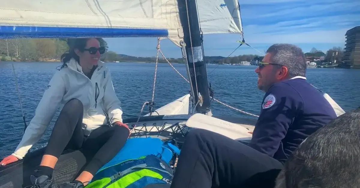 Sailing Lesson on Lake Maggiore