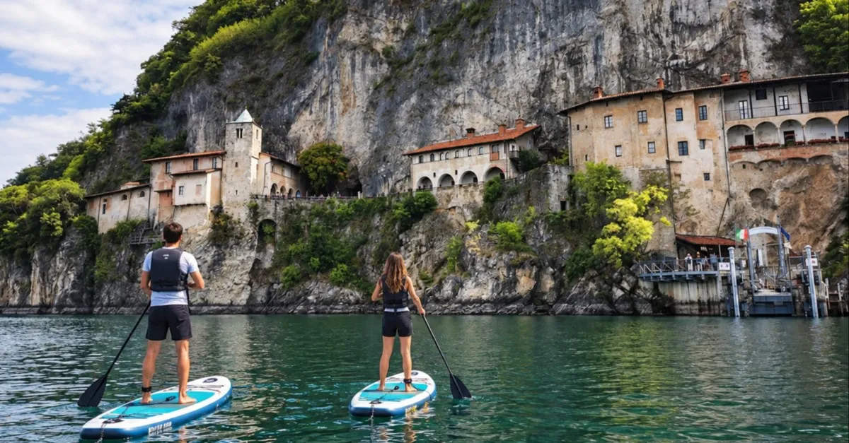SUP from Reno to Santa Caterina del Sasso